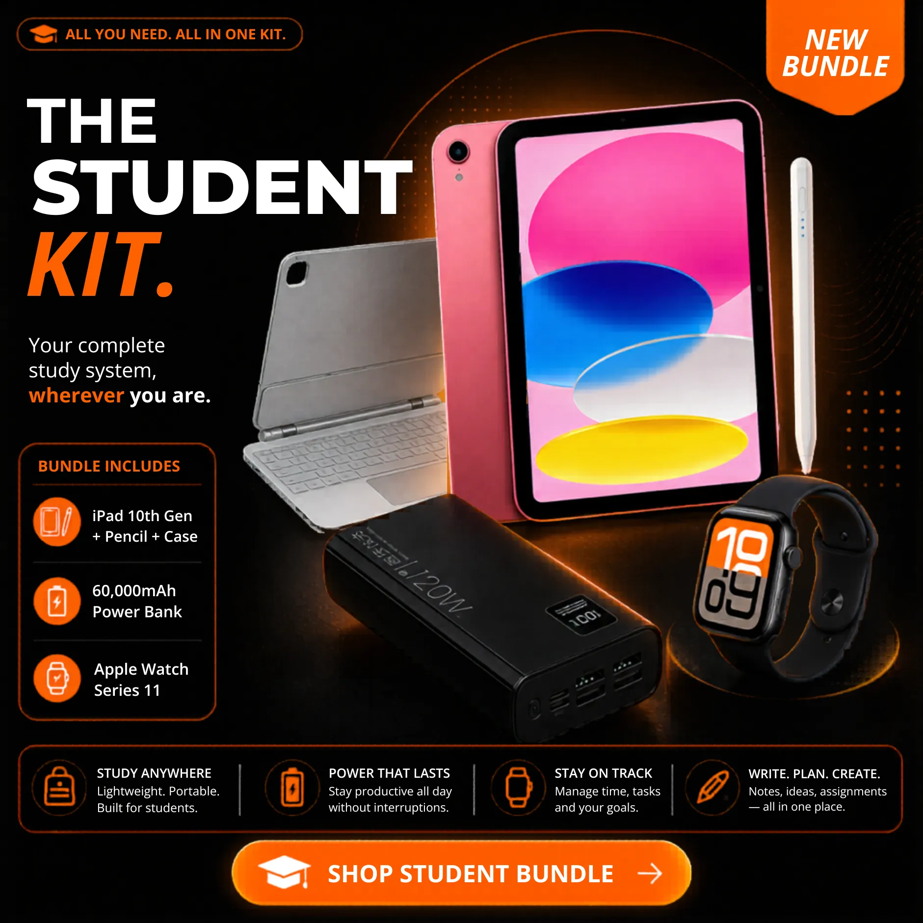 Student Bundle: "Campus Essentials" (2)