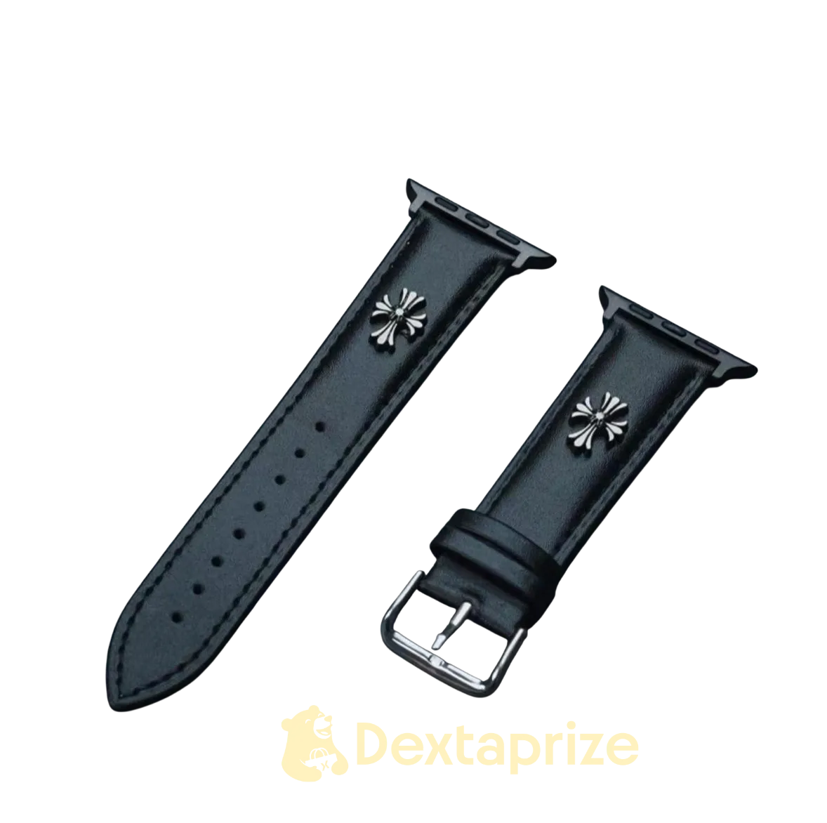 Men Regal Cross Premium Leather Apple Watch Band