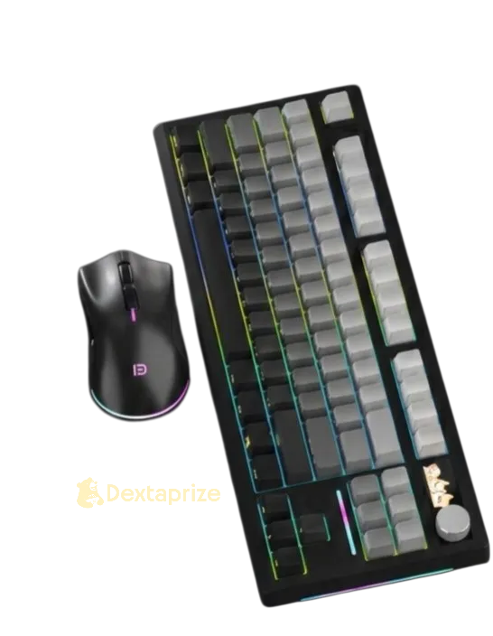 FG87 Tri-Mode Custom Mechanical Keyboard with 1.14" Smart Display