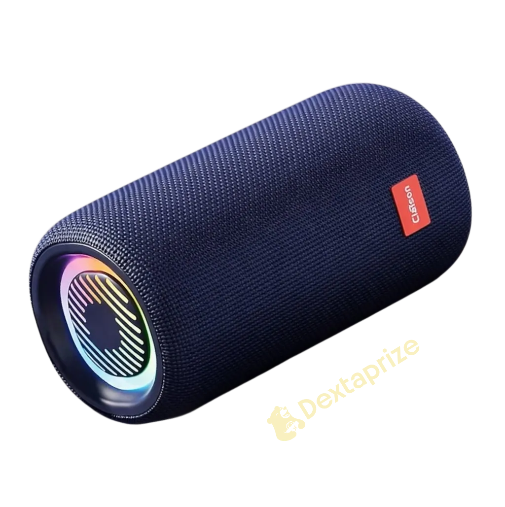 Clafson AI Smart Voice Bluetooth Speaker with RGB Lights & TWS Stereo