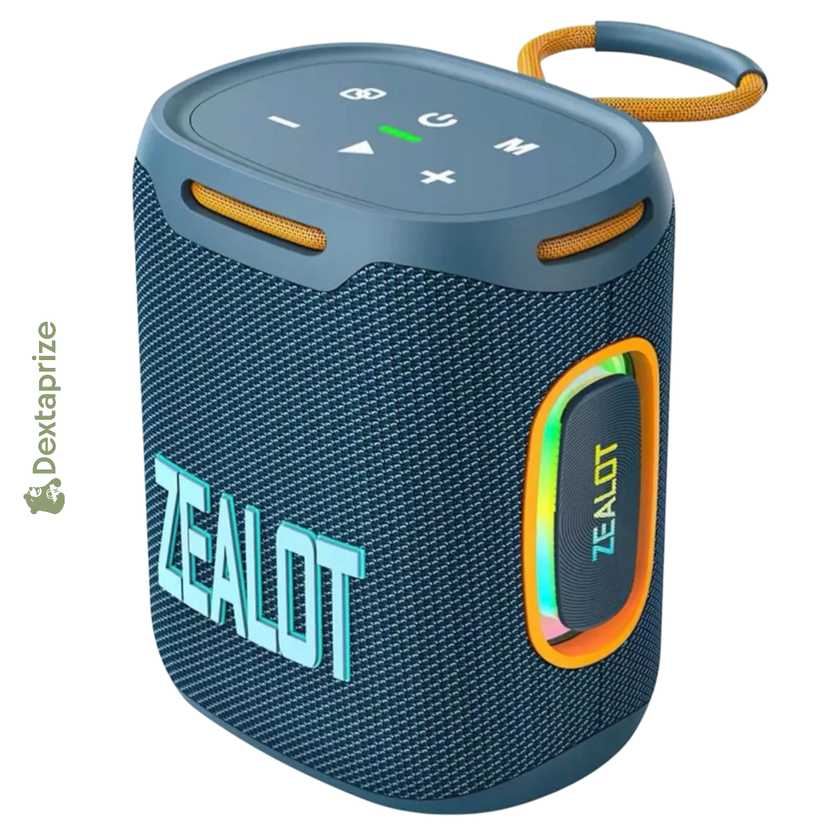 ZEALOT S112 25W Waterproof Bluetooth Speaker – 6000mAh Portable Outdoor Wireless Speaker with Deep Bass & RGB Light