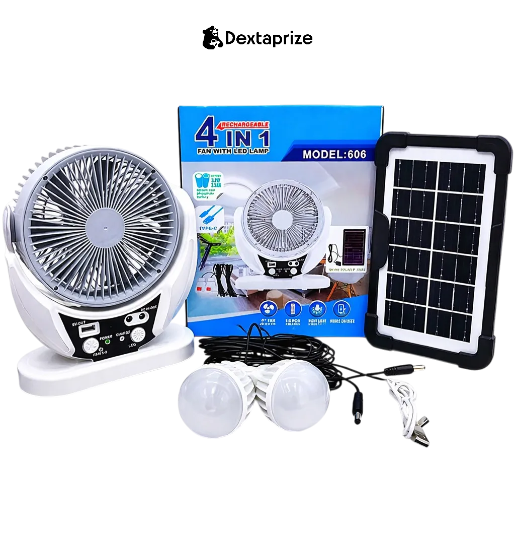 SolarBreeze Pro Portable Fan Kit