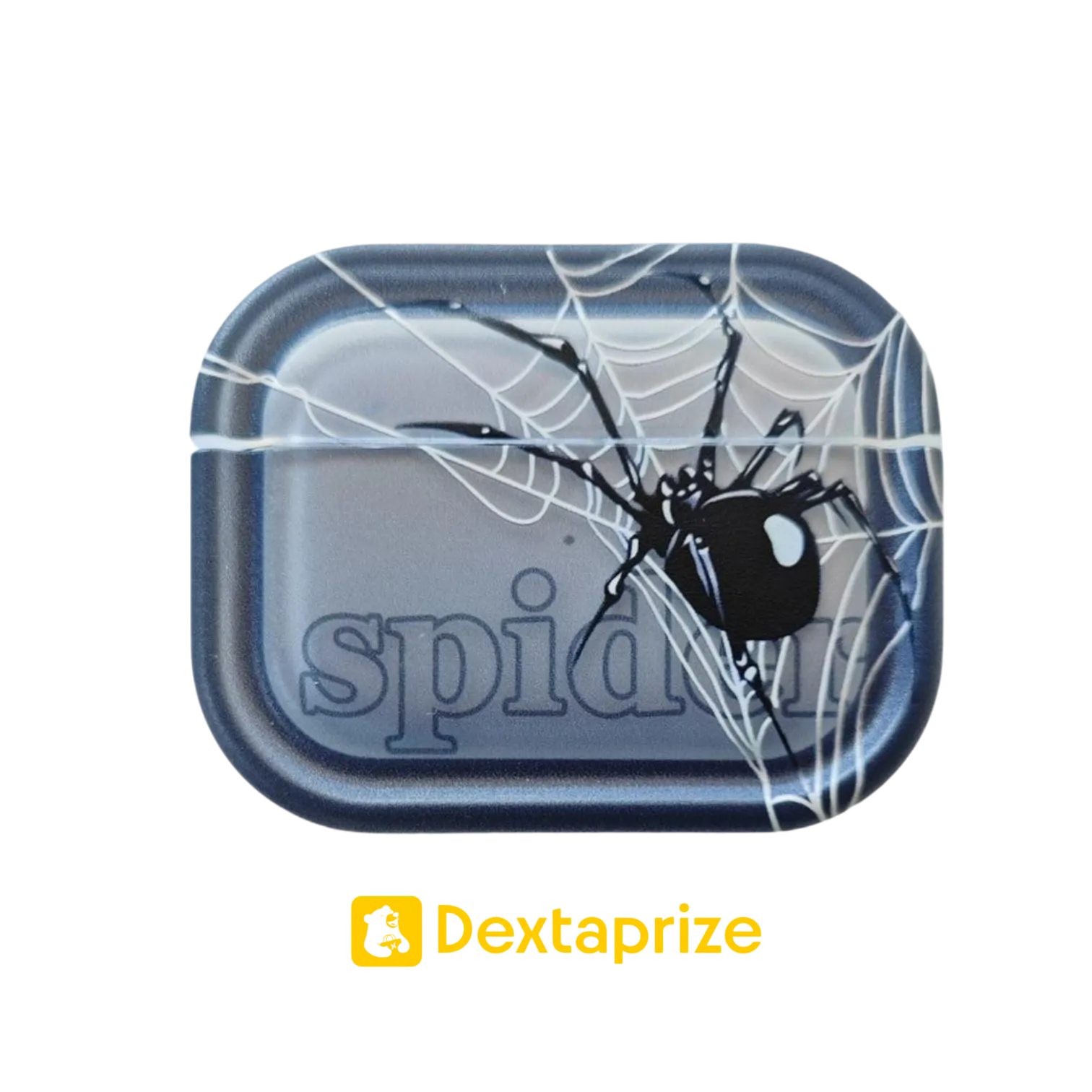Spider Web AirPods Case Cover with Keychain – Shockproof Protective Earbuds Case